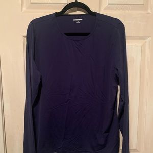 Lands End Navy Swim Shirt